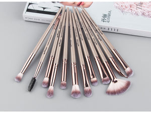 MakeUp Brushes  Professional Set 12pcs