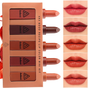 Matte Lipstick Waterproof (Long Lasting) 5pcs